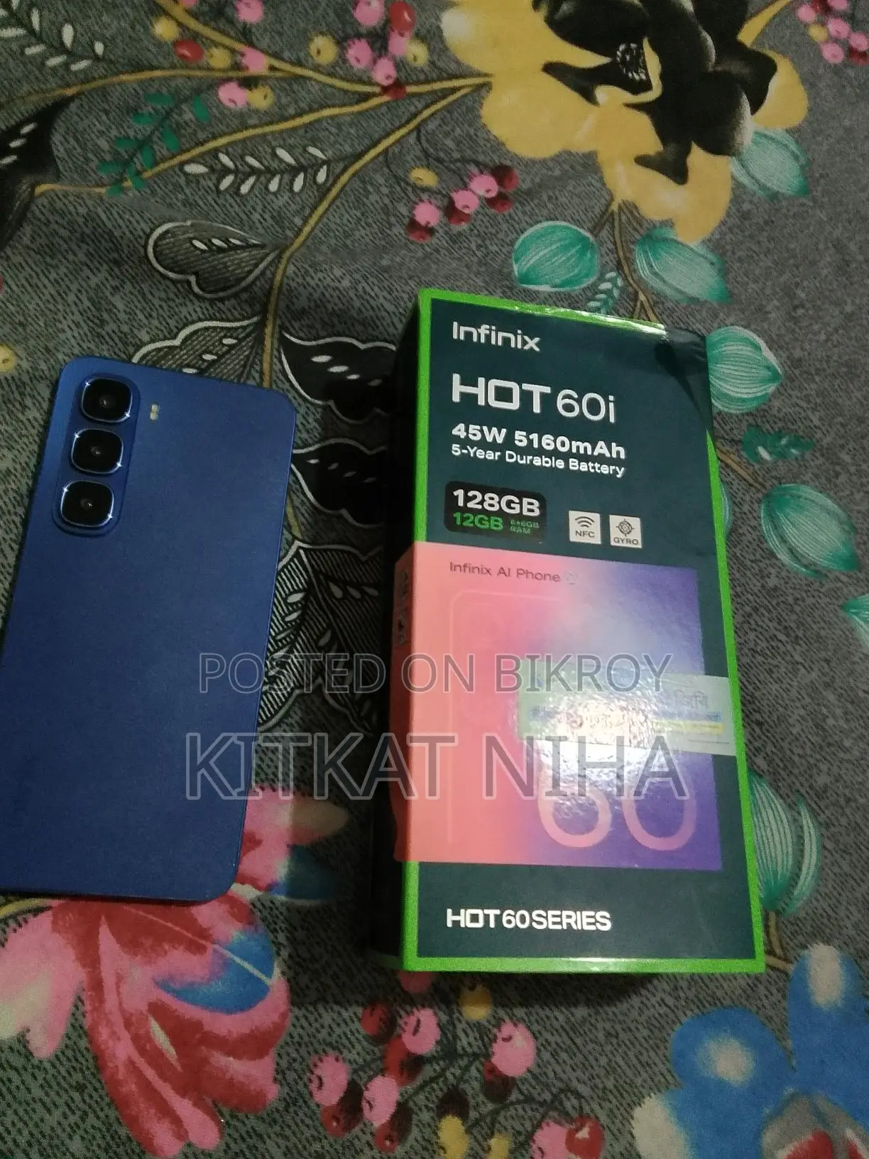 ইনফিনিক্স হট ৬০আই ফুল ফ্রেশ (ব্যবহৃত)