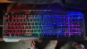 T-wolf Tf600 Gaming Keyboard + Mouse Combo (rgb) – Almost New