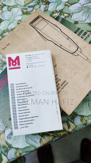 Moser Type 1400 Professional Hair Clipper