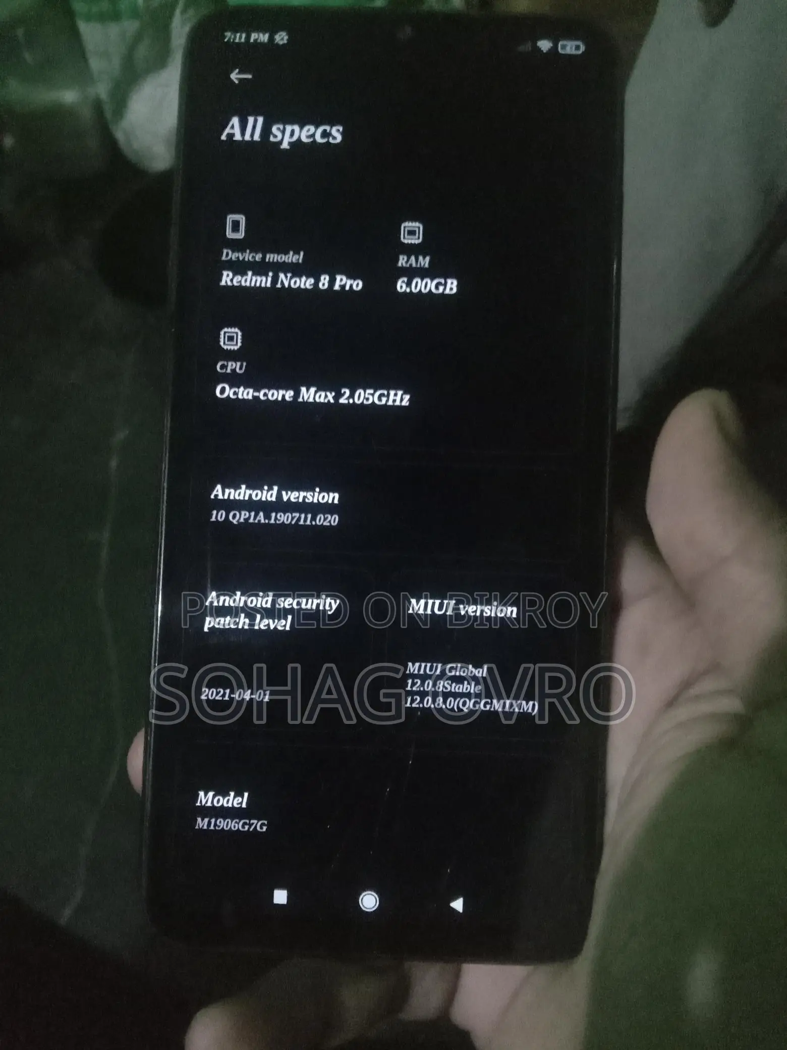Xiaomi Redmi Note 8 Pro (Used)