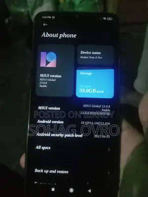 Xiaomi Redmi Note 8 Pro (Used)