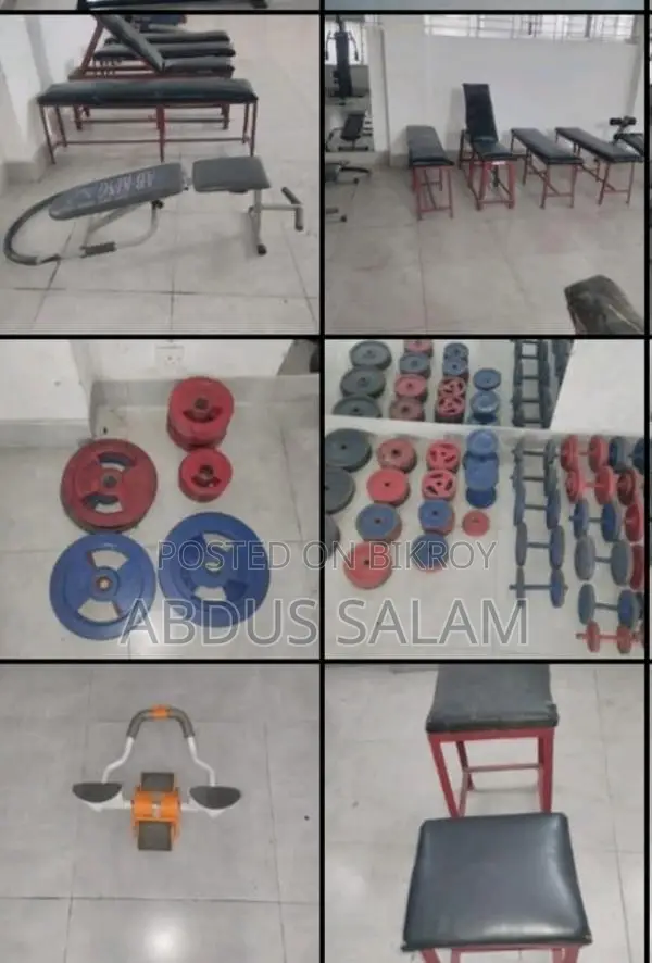 Gym Equipment for Urgent Sale!