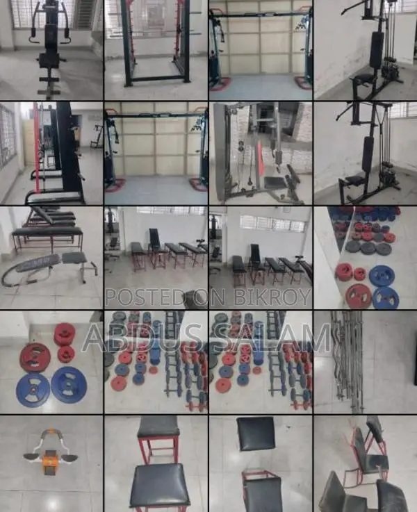 Gym Equipment for Urgent Sale!