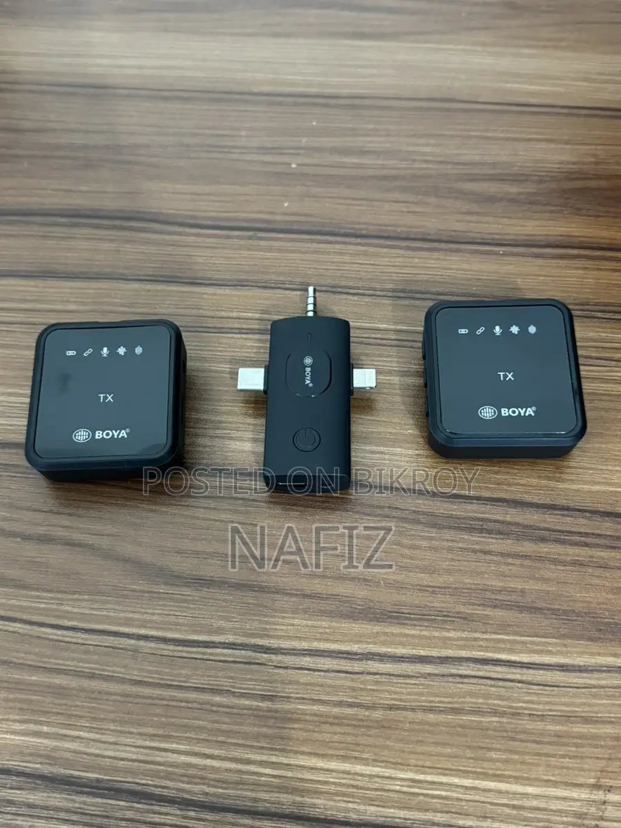 Boya-mw8 Wireless Mini Microphone New Condition