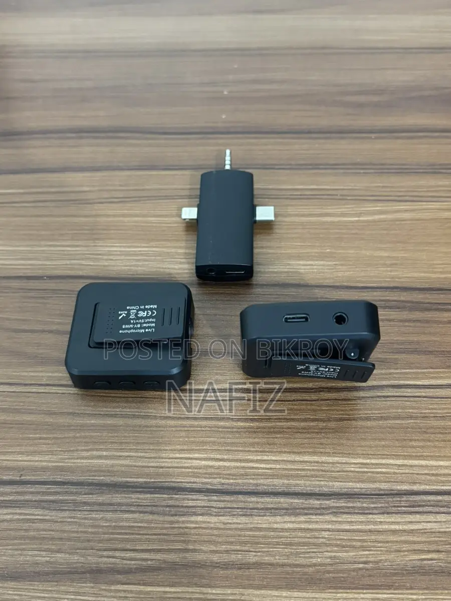 Boya-mw8 Wireless Mini Microphone New Condition