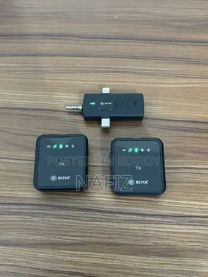 Boya-mw8 Wireless Mini Microphone New Condition