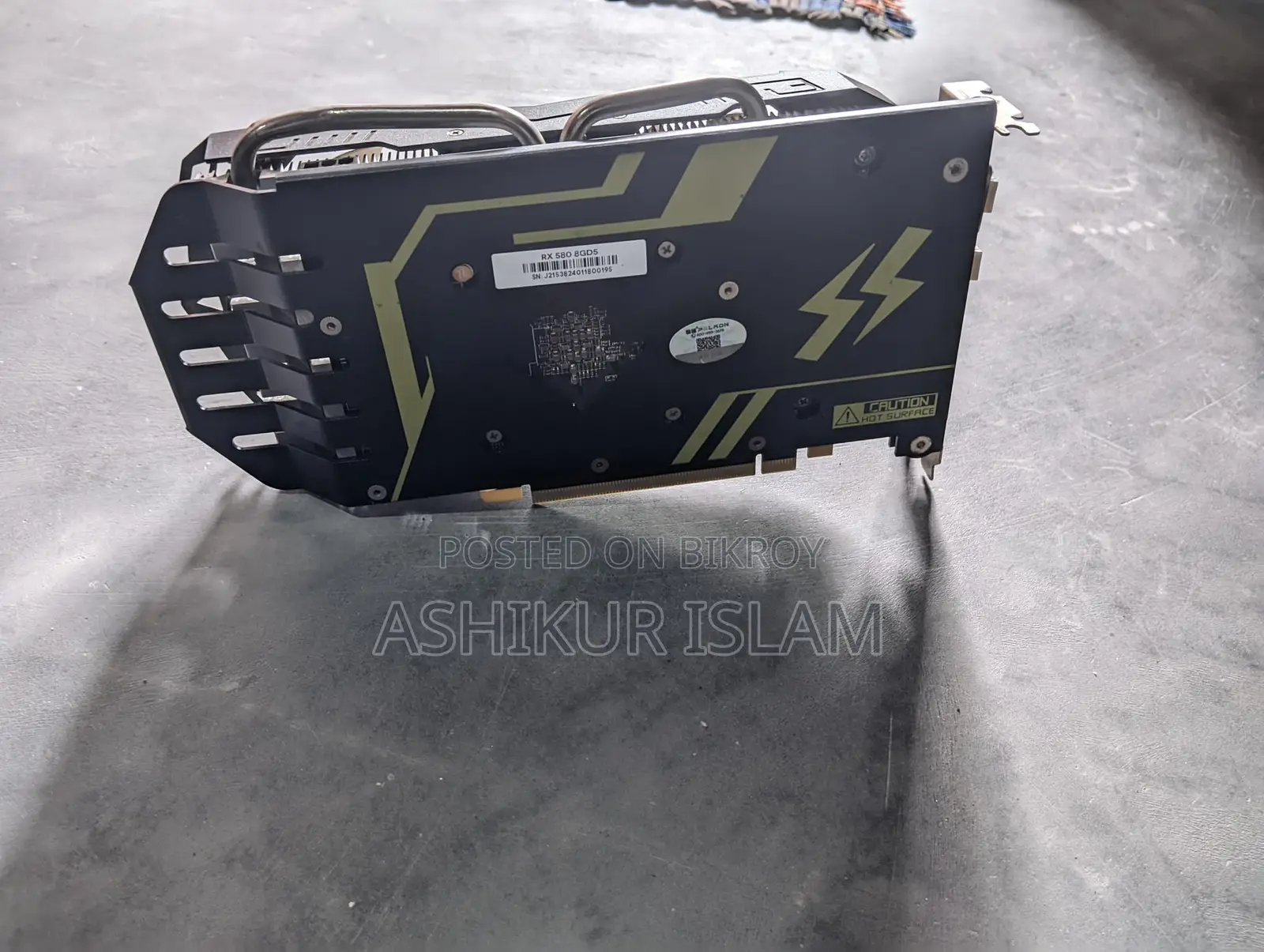 PELADN AMD Radeon RX580 8G Gaming 8GB GDDR5 Graphics Card
