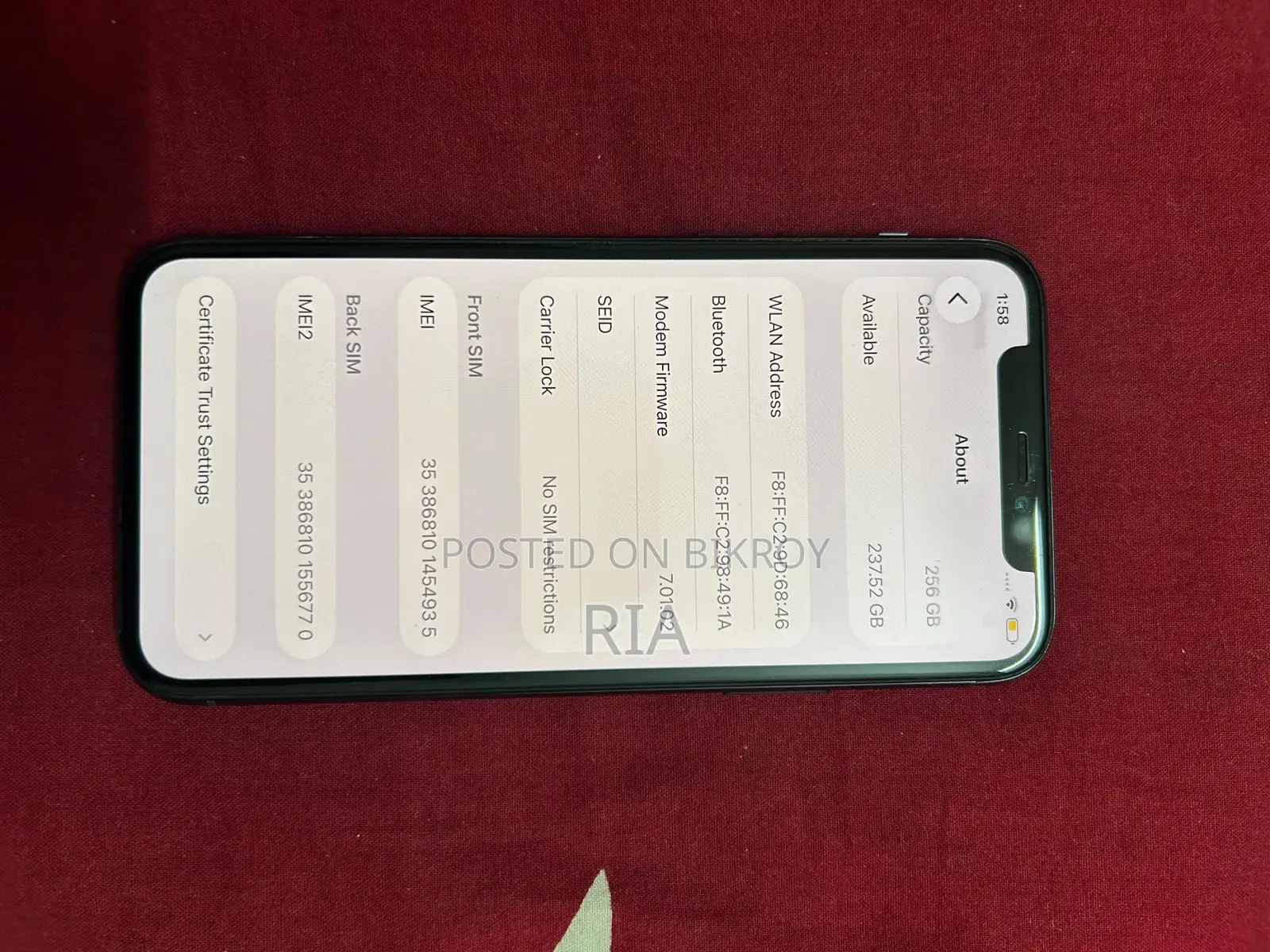 Apple iPhone 11 Pro (Used)