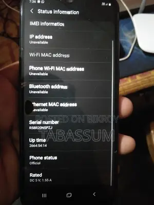 Samsung Galaxy M02 . (Used)