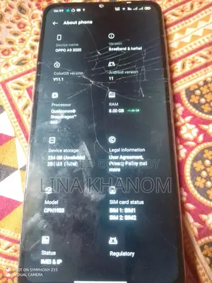 OPPO A9 2020 . (Used)