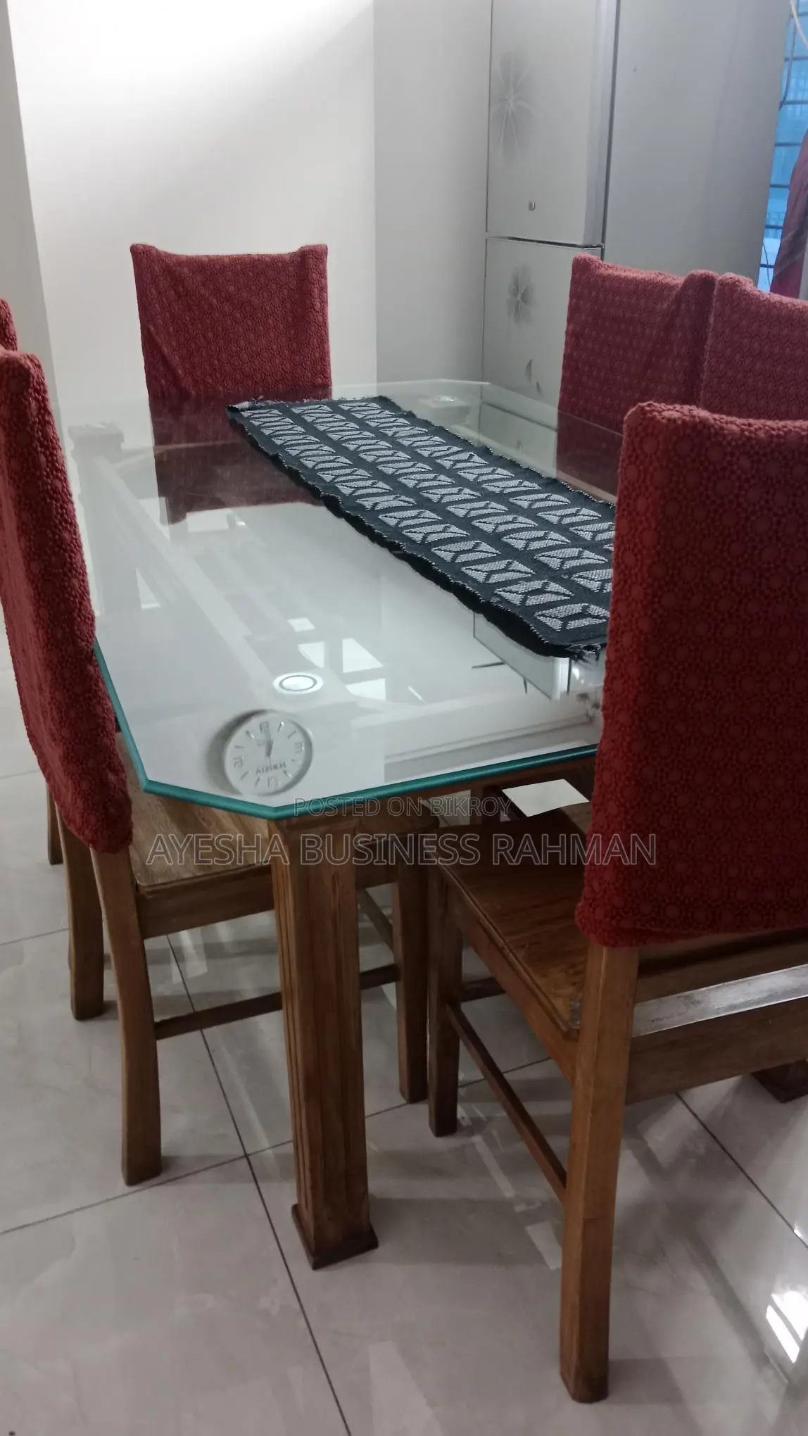 Chittagong Teak Wood Dining Table