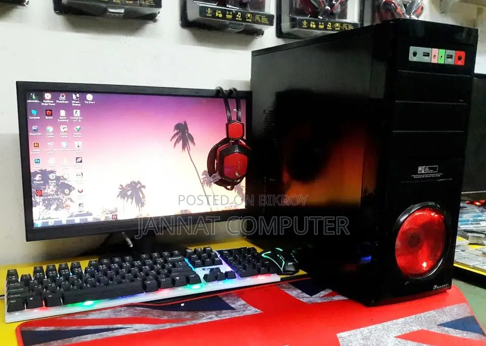 4th Gen Core I3+RAM 8GB+HDD 1000GB+128GB Ssd+ASUS 19"Led