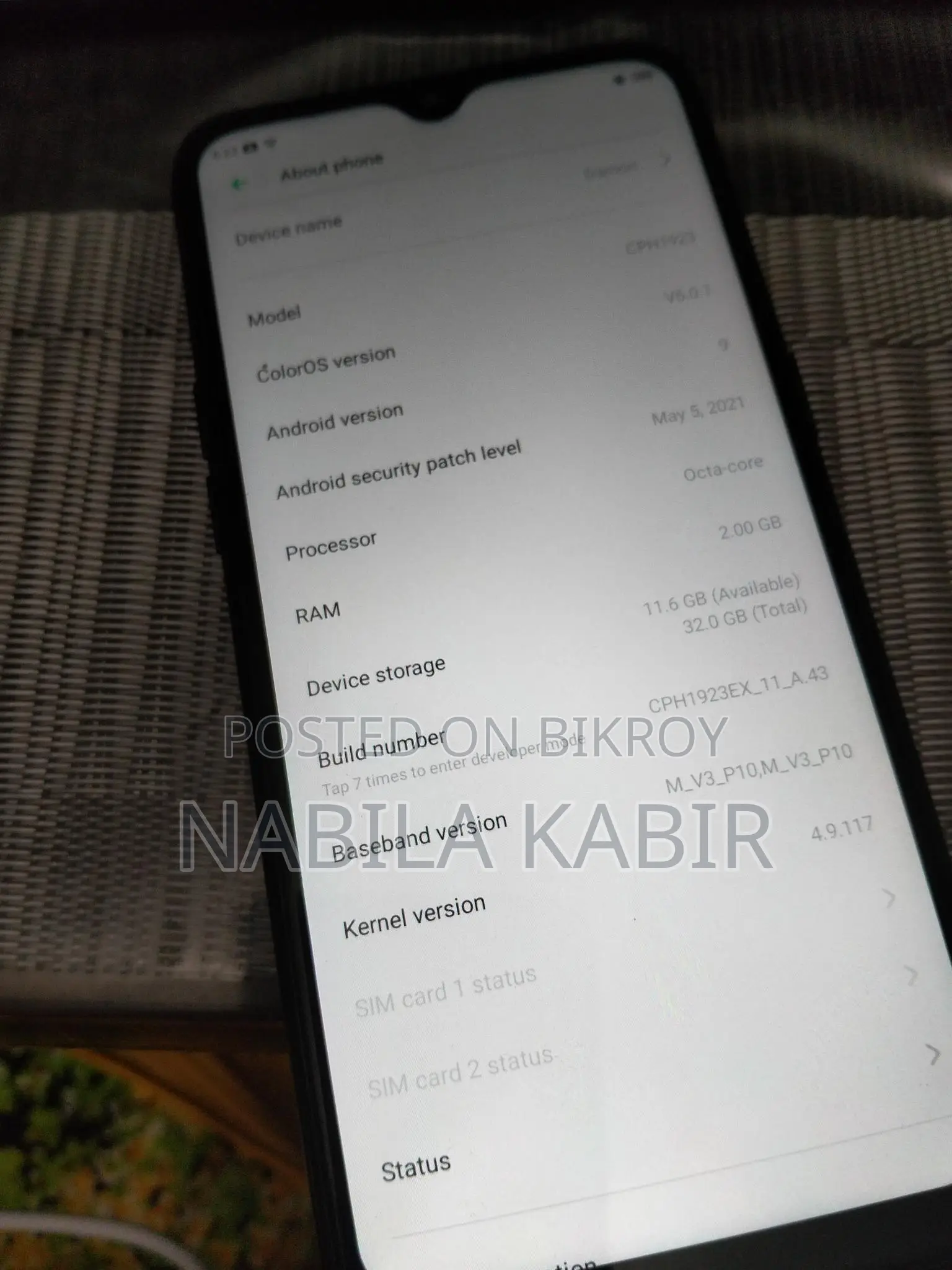 OPPO cPH1923 (Used)