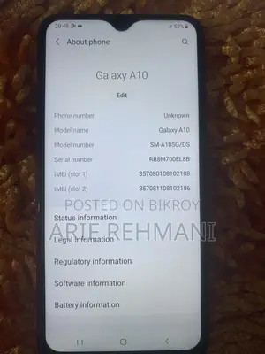 Samsung Galaxy A10 (Used)
