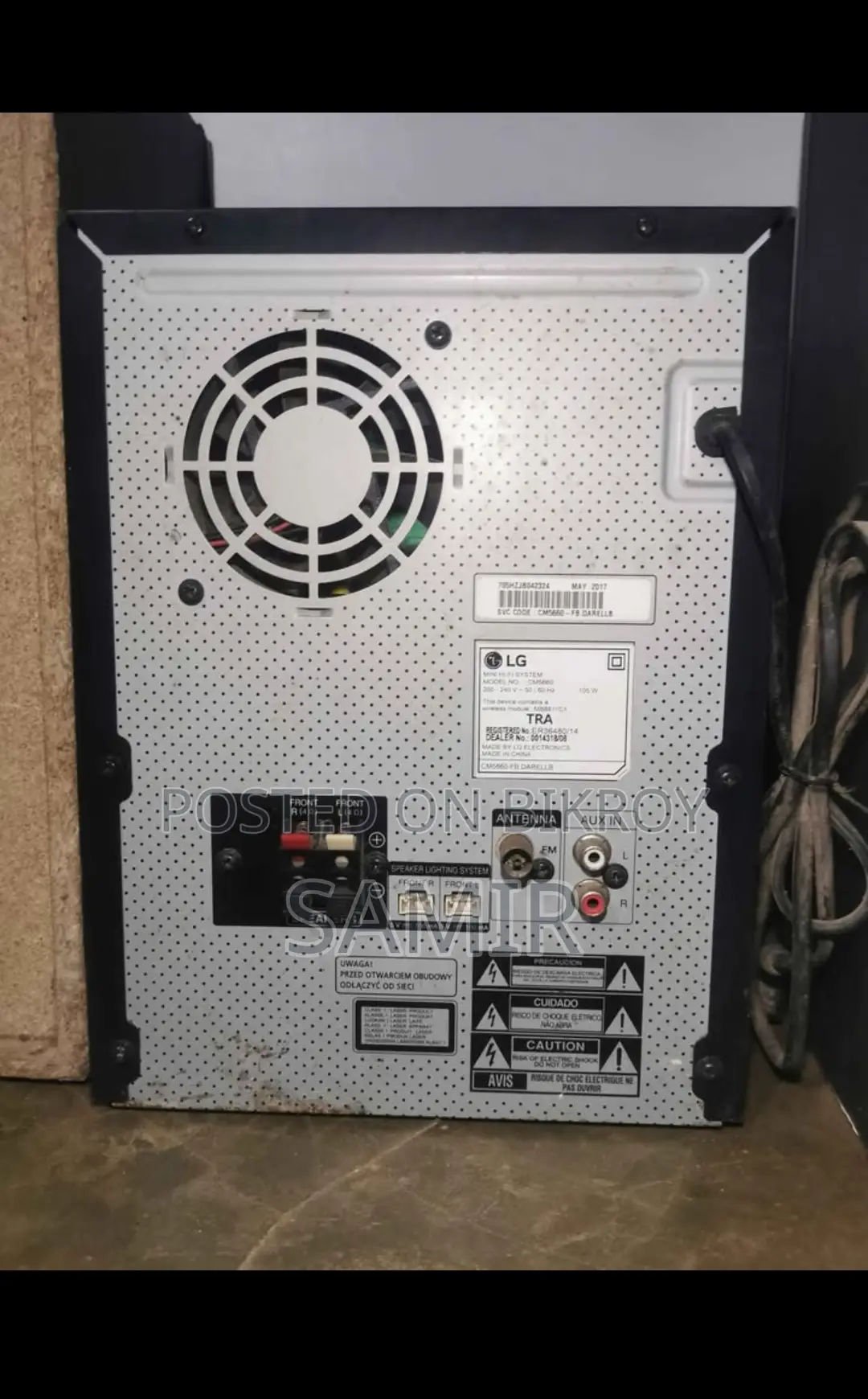 LG Hi-Fi Big Sound System 8400 Watt