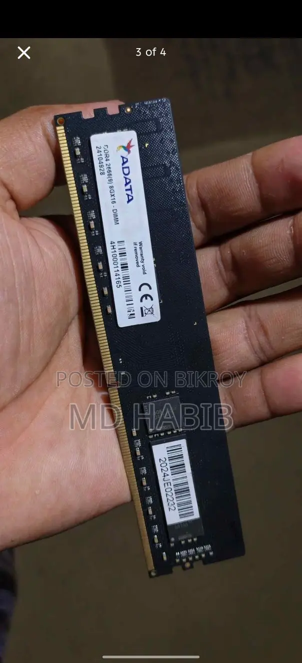 Adata 8gb 2666mhz Pc RAM