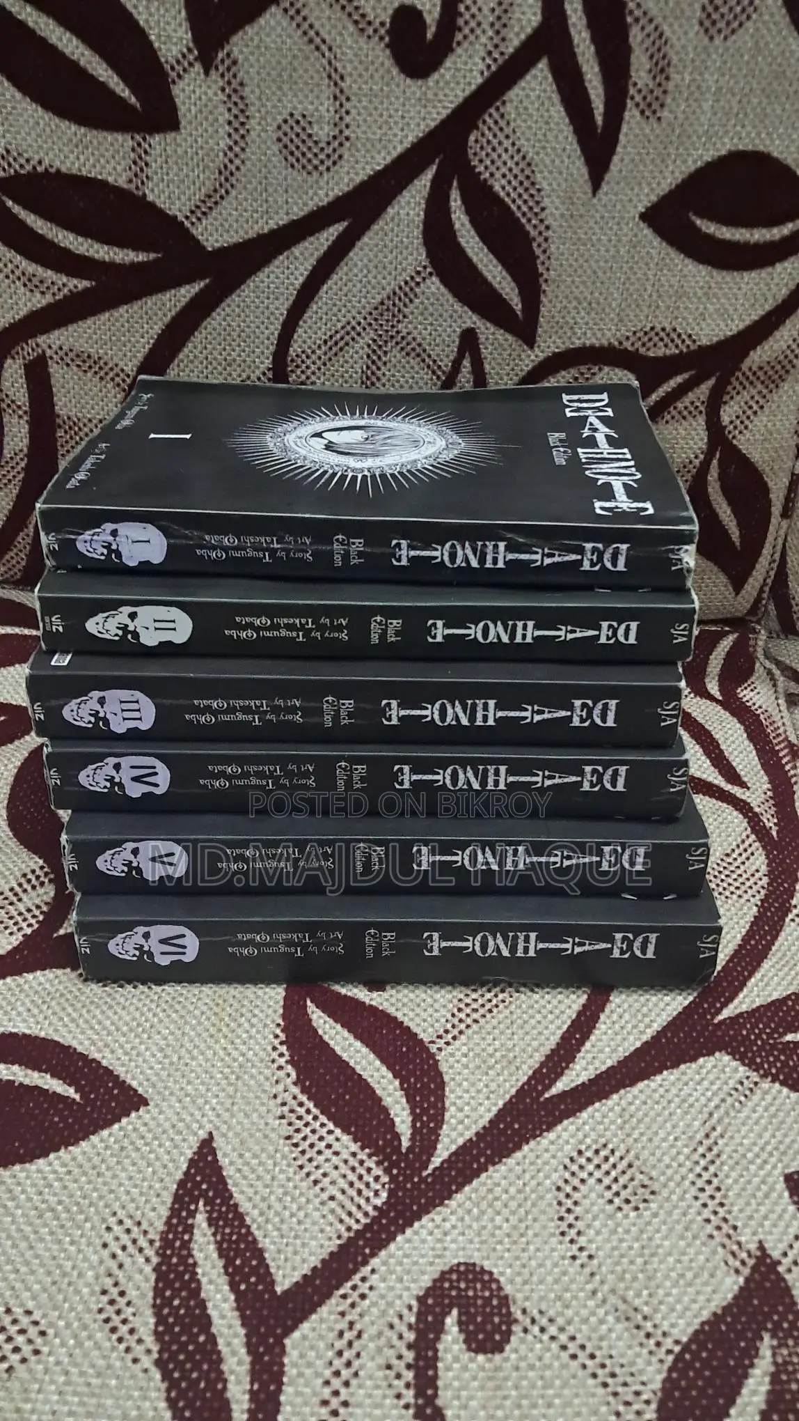 Death Note Manga Full Set, 12 Volumes