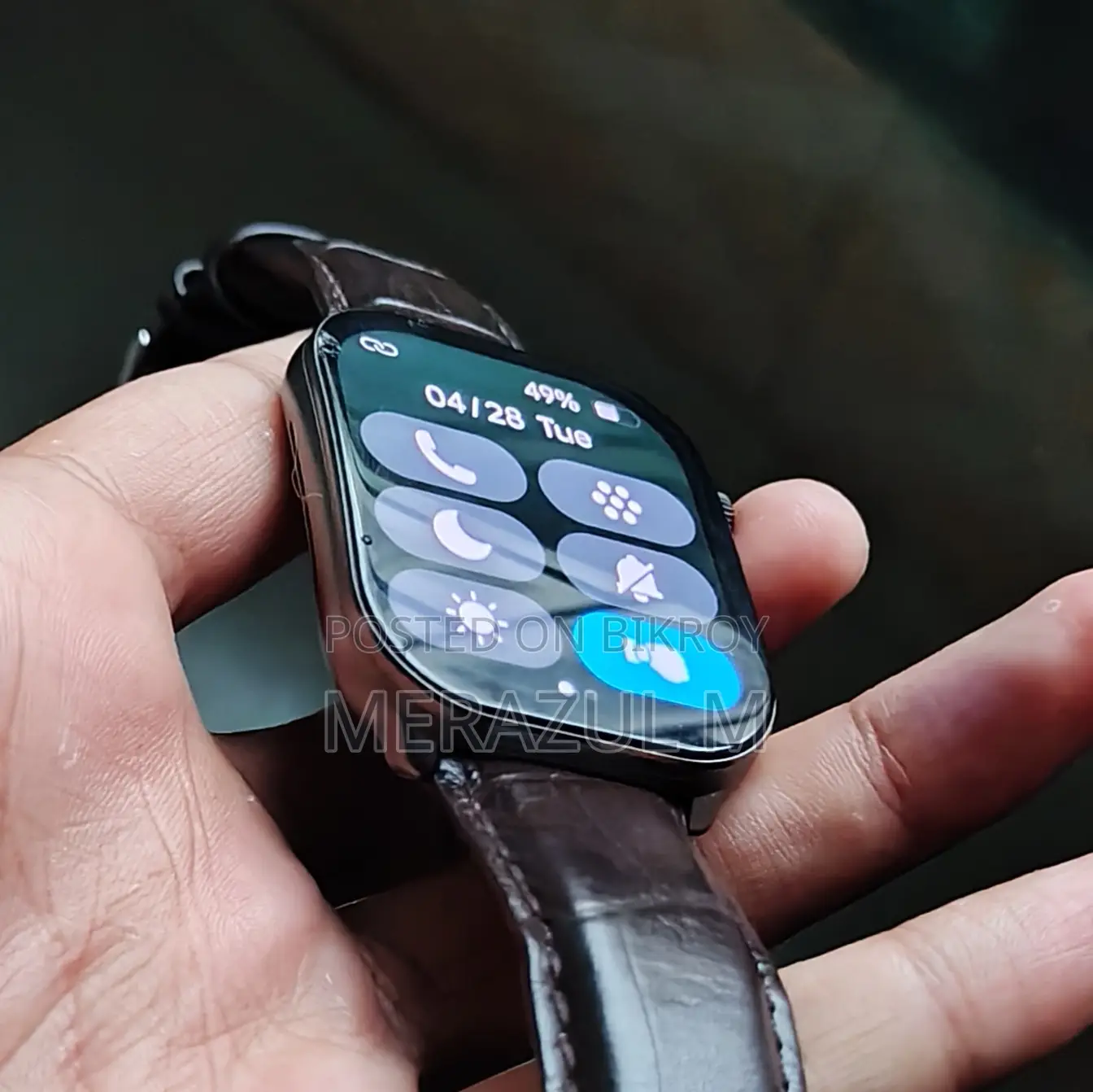 Kieslect Blancs AMOLED Curved Smartwatch