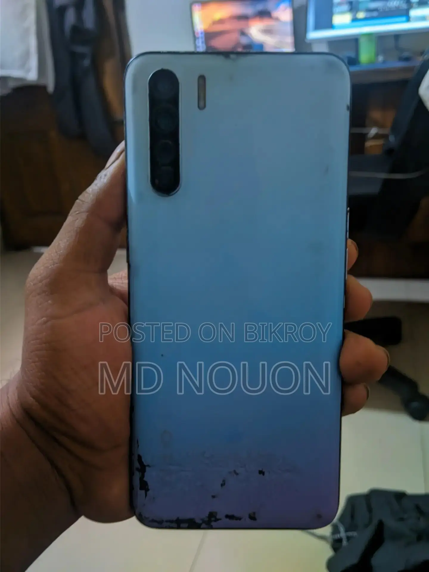 Oppo F15 256 GB Blue