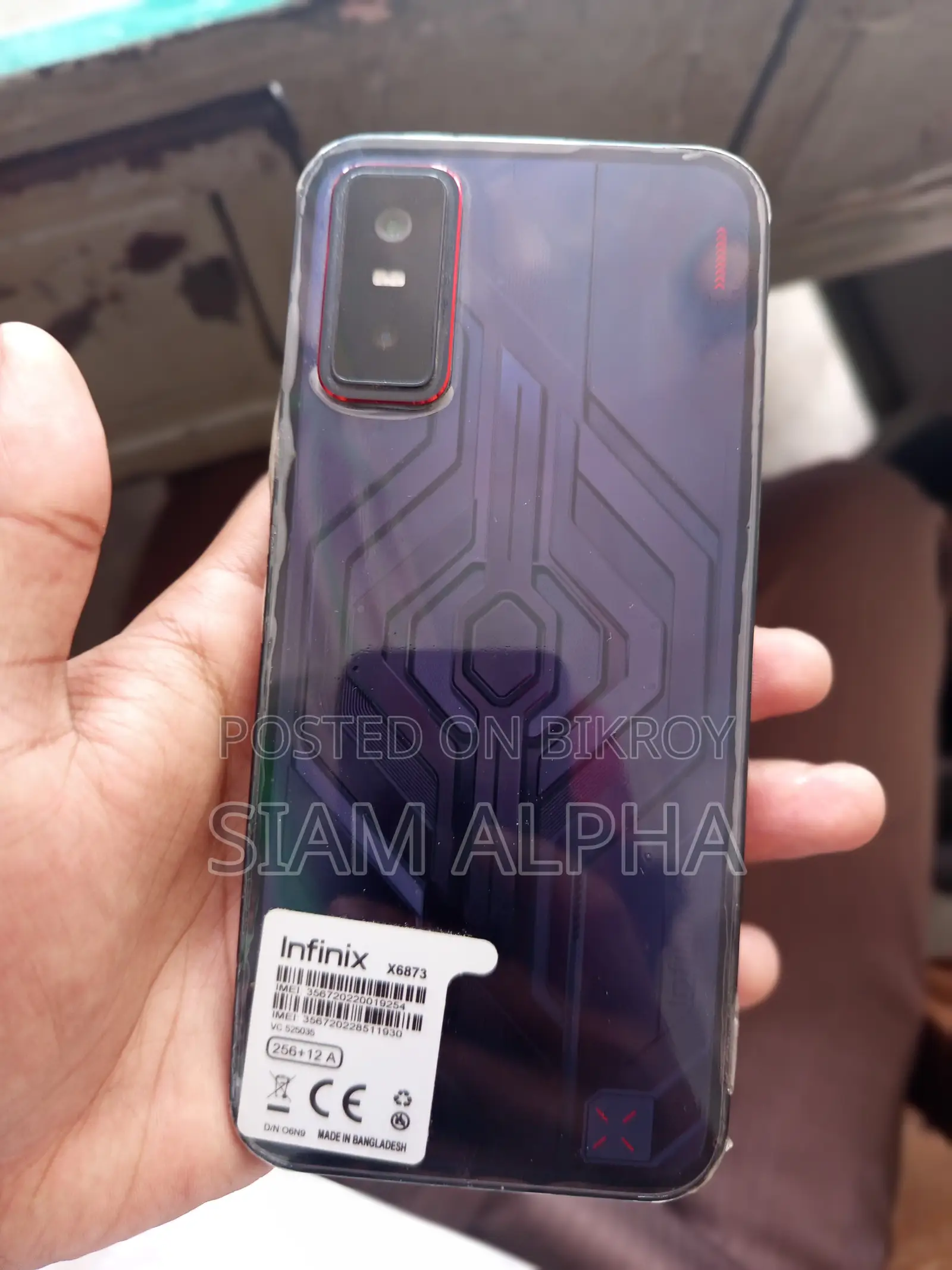 Infinix GT 30 Pro 256 GB Black