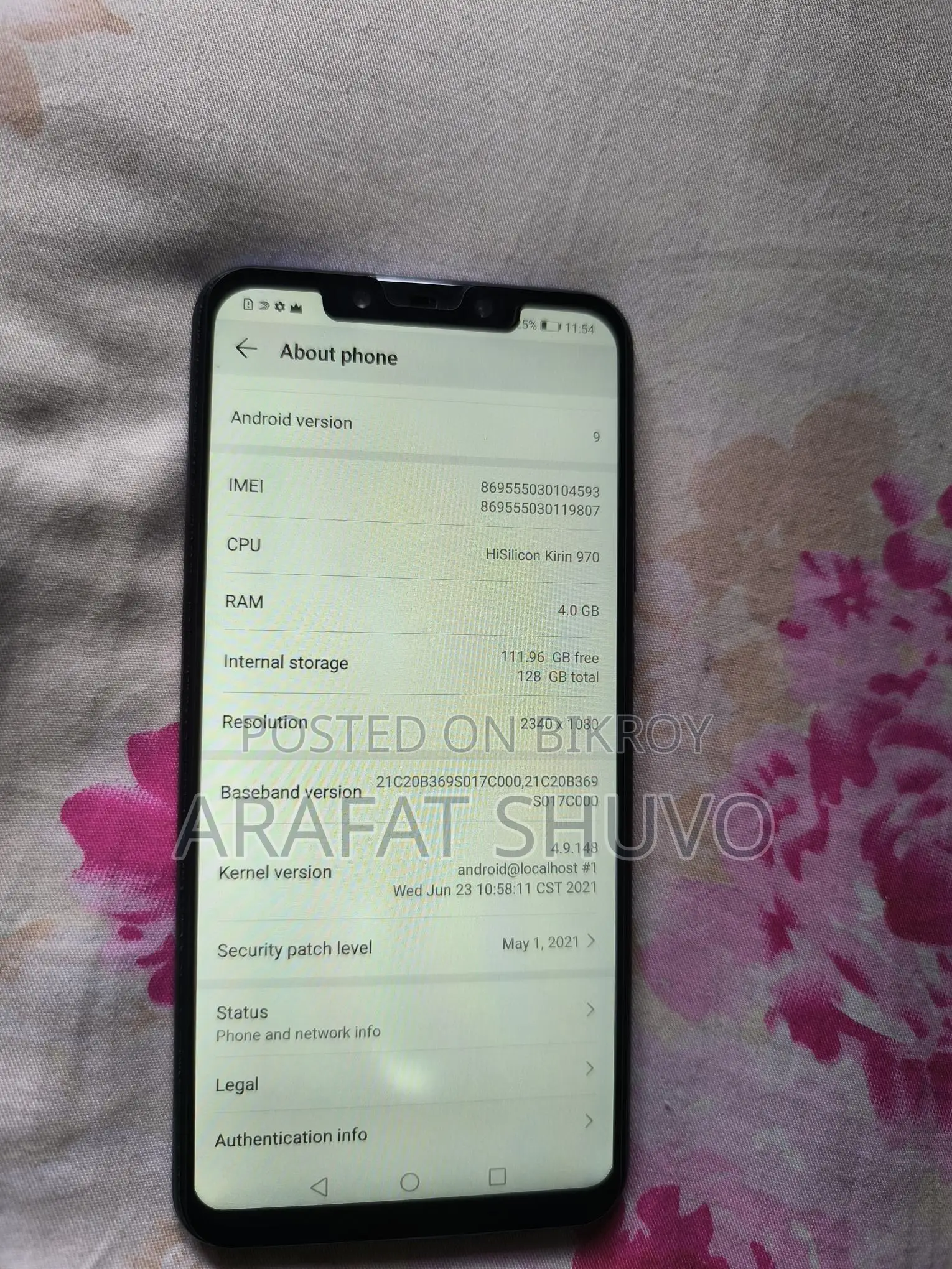 Huawei Nova 3 (Used)