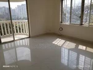 Lake View 3-Bedroom Unfurnished Flat for Rent in Gulshan 2