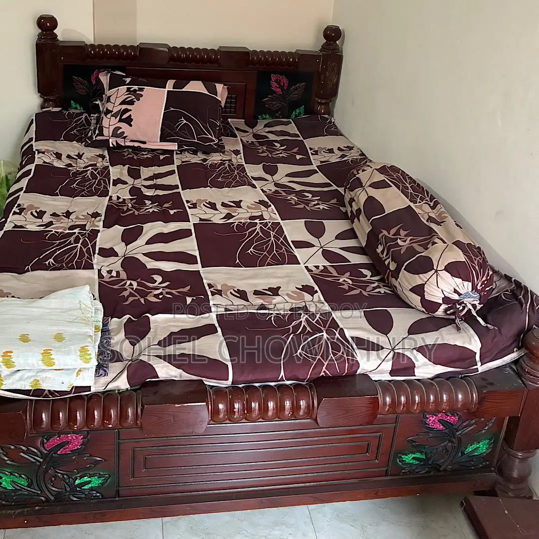 Double Bed Almari Dressing Table Dining Study