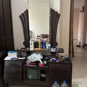 Double Bed Almari Dressing Table Dining Study