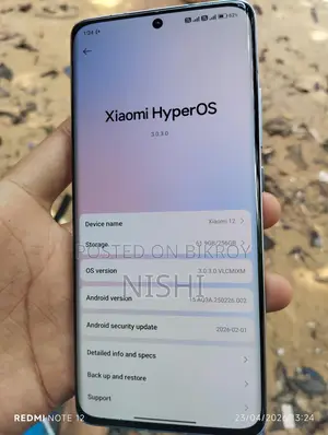 Xiaomi 12X 12=8/128GB BX (Used)