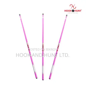 Pink Carbon Fishing Rod 300–450cm Ultra Light Soft
