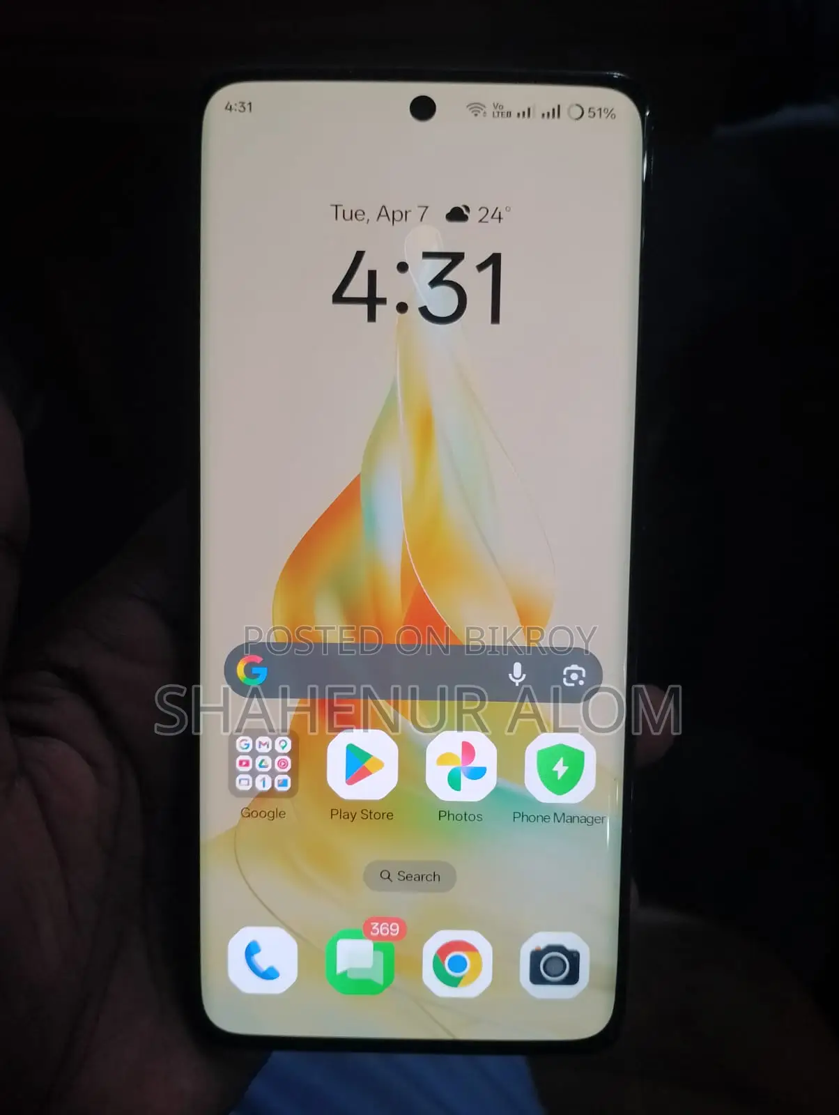 OPPO Reno 8T কেমেরা ঘোলা একটু (Used)