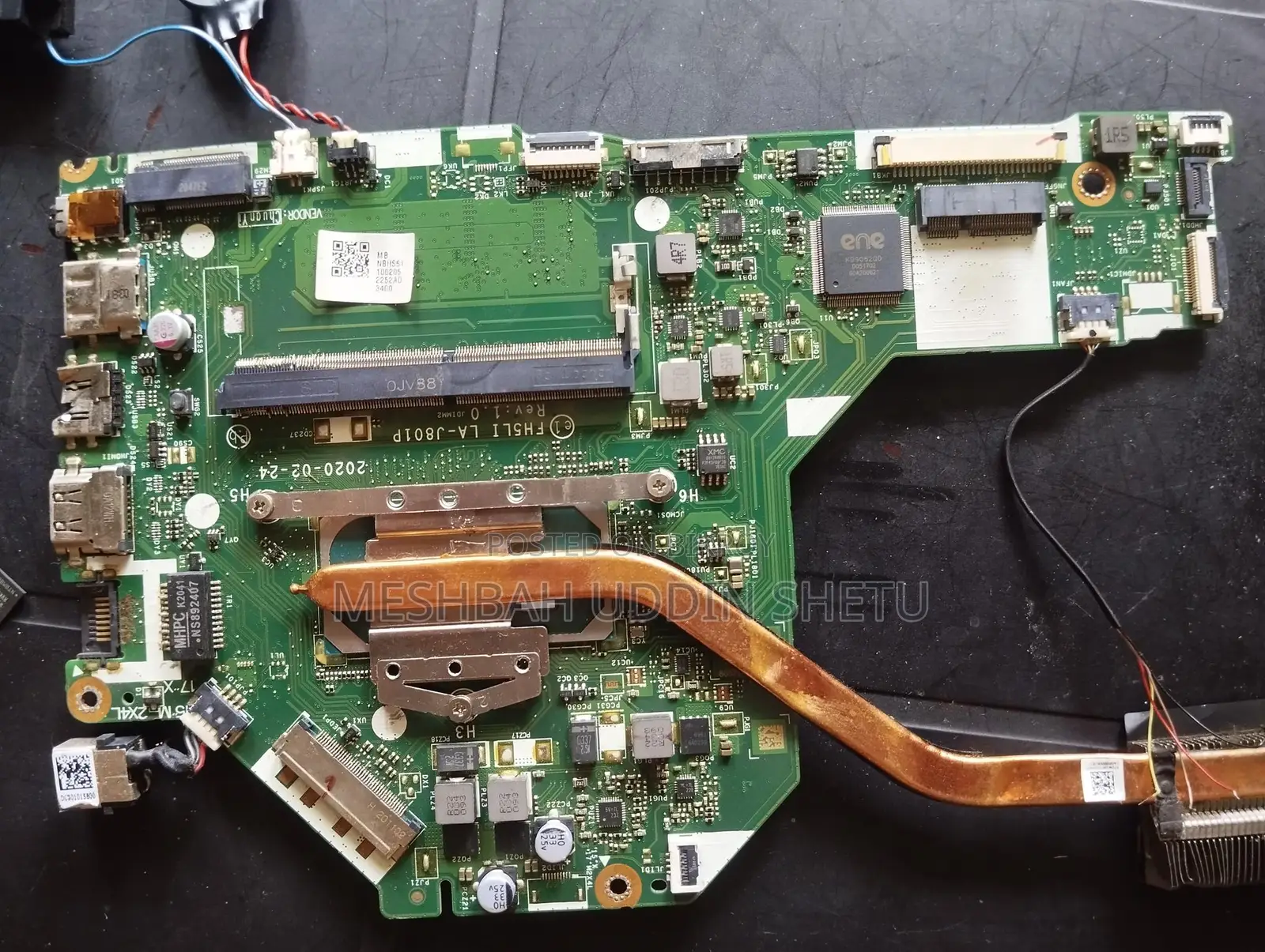 Acer Extensa 15 ( Ex215-52-56fj) Motherboard