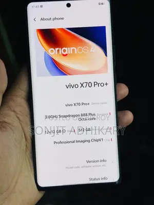 Vivo x70pro+ 12/512 (Used)