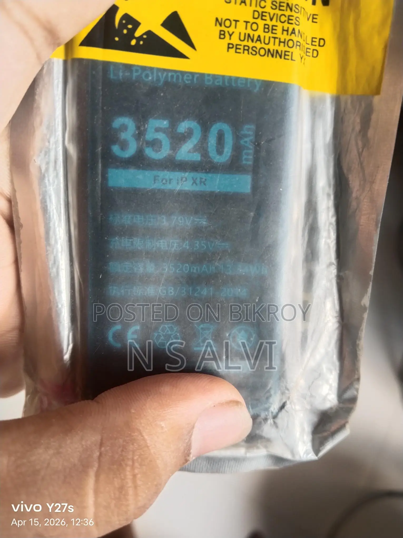 iPhone XR Battery New Condition
