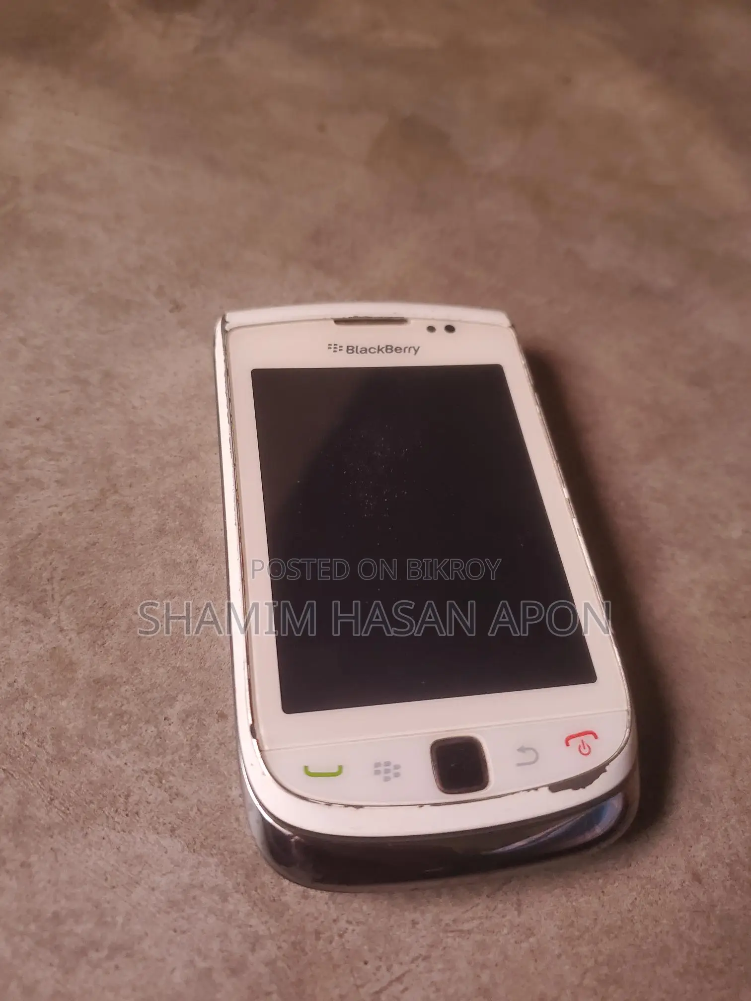 BlackBerry Torch 9800 4 GB White