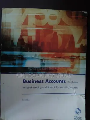 Business Accounts Third Edition by David Cox