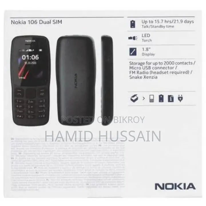 Nokia 106 . (Brand New)