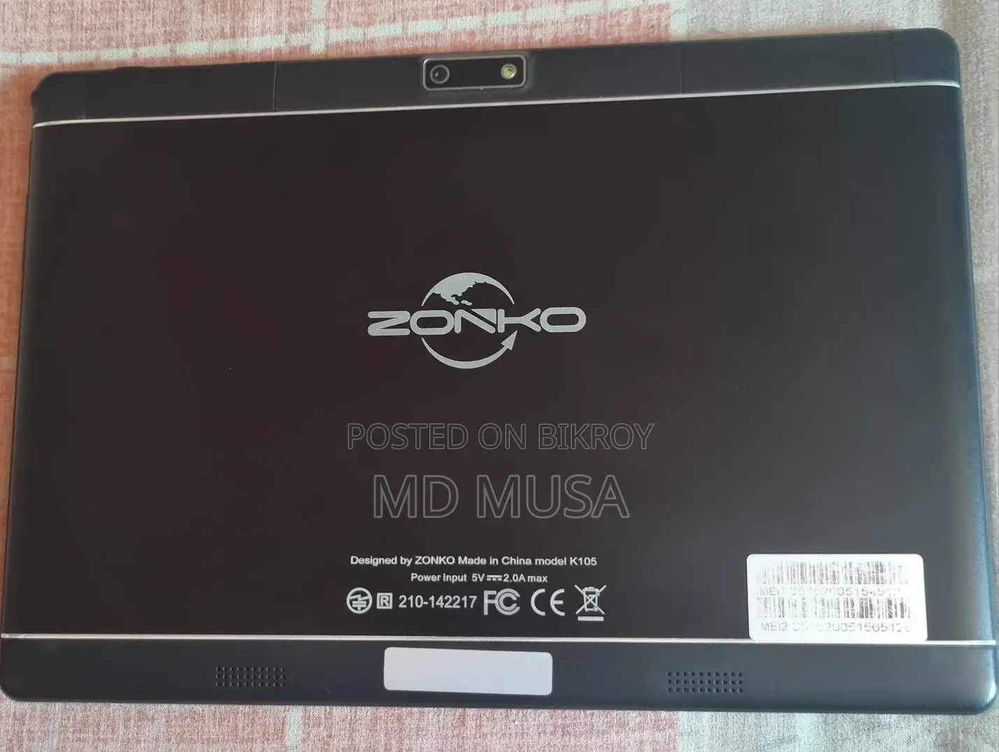 Zonko K105 10.1-inch Tablet