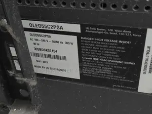 Display Broken 55 Inch Lg Oled Tv For Sale