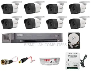 Hikvision Turbo Hd Cctv 500hhd সম্পূর্ণ সিকিউরিটি সল্যুশন