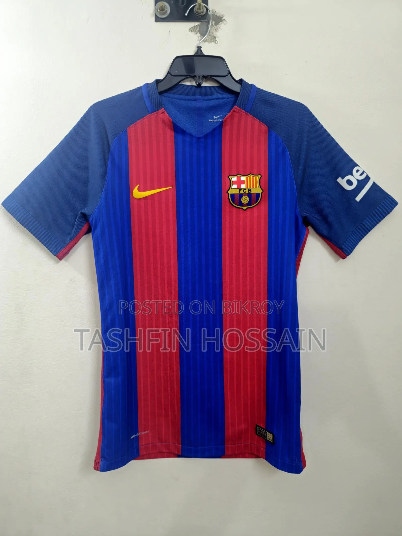 Barcelona 2016/17 Home Jersey Player Grade (Authentic)