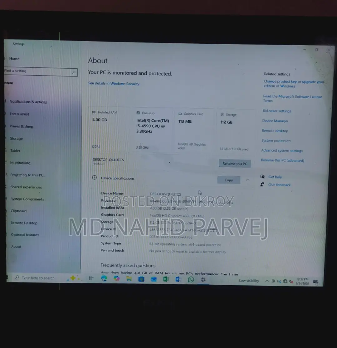 Desktop Computer