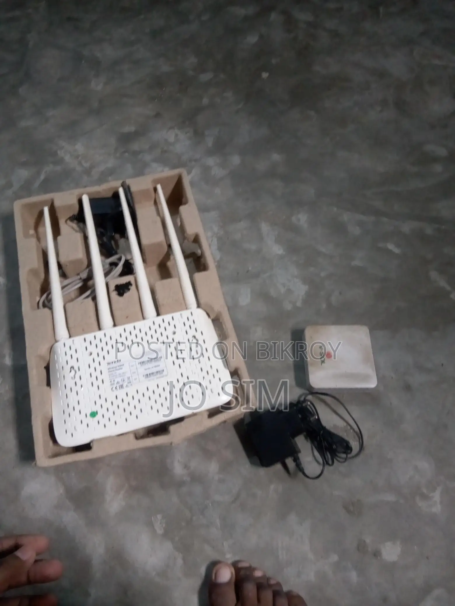 Tenda Home Router F-6 Model with Expion ONU