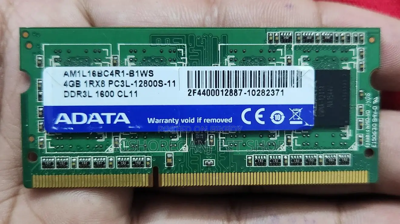Laptop RAM 4GB DDR3