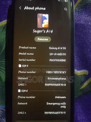 Samsung Galaxy A14 64 GB Rose Gold
