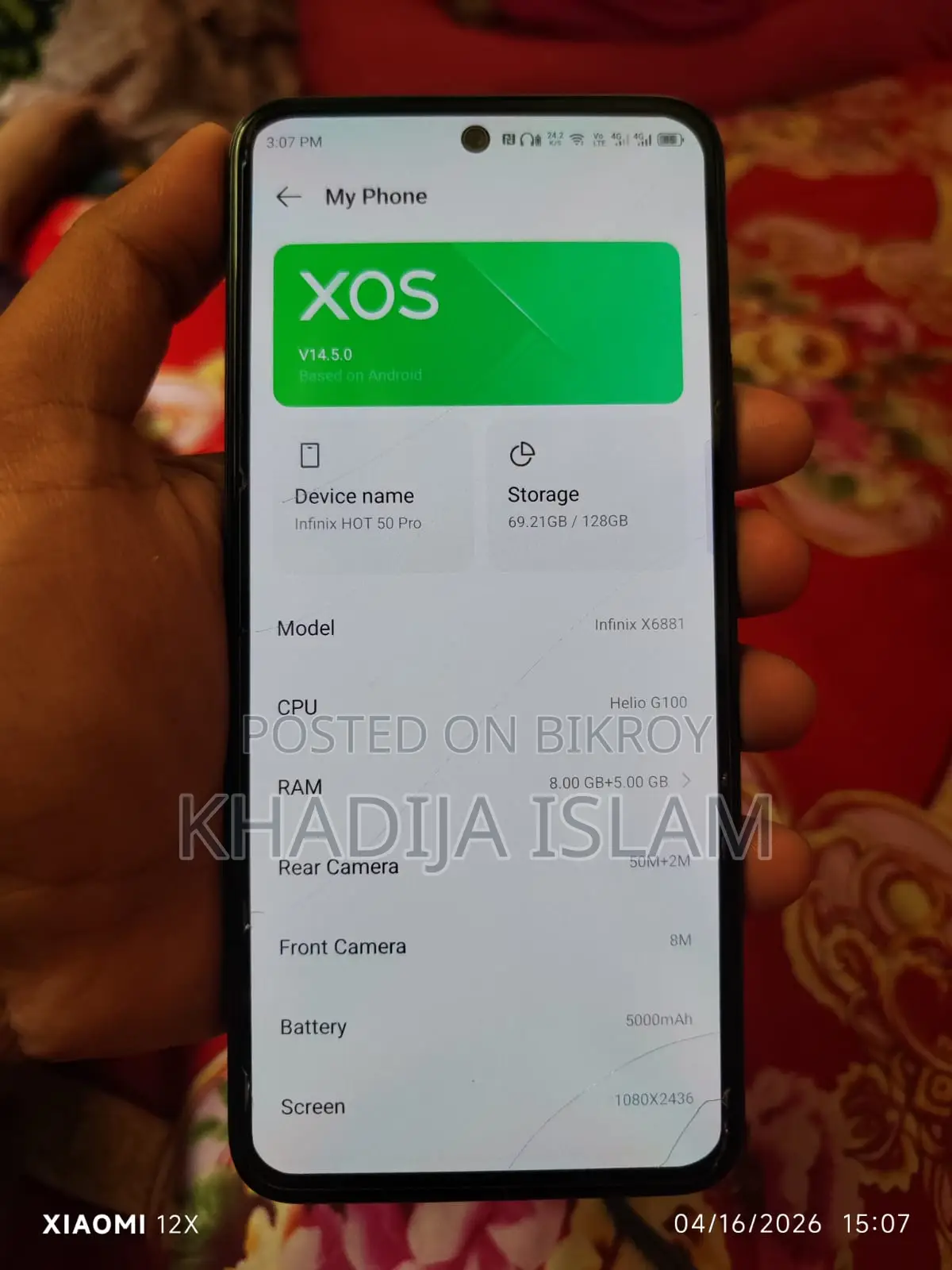 Infinix Hot 50 Pro (Used)