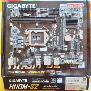 Gigabyte H100m-s2 Ddr4 মাদারবোর্ড।