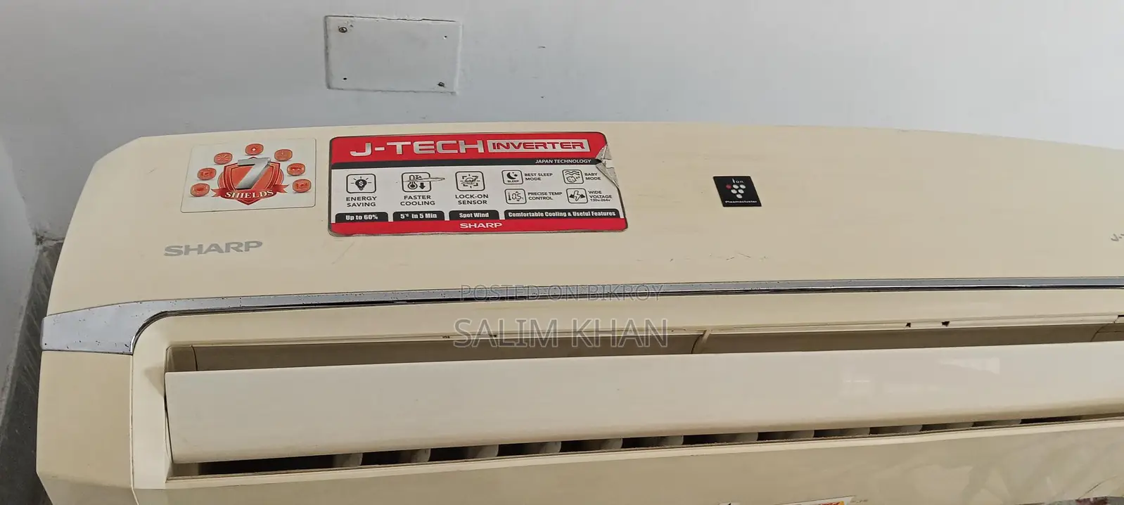 Sharp 2 Ton inverter Ac sell hobay