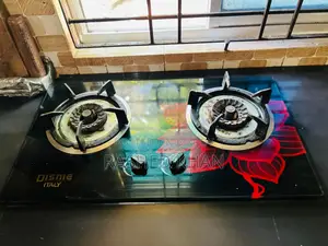 Disnie Glass Top Gas Stove 2 Burner – Ready to Use