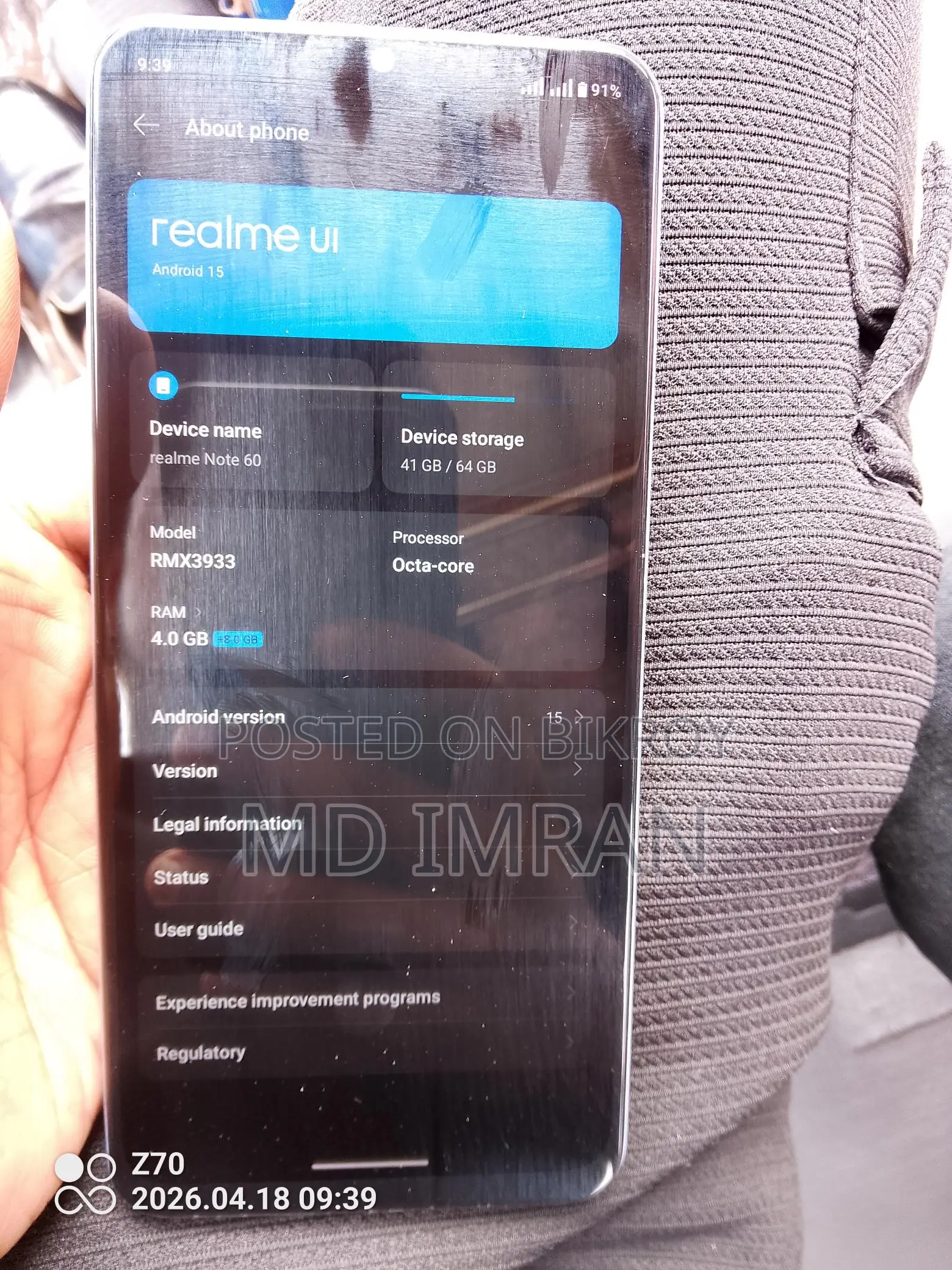 Xiaomi Redmi Note (Used)